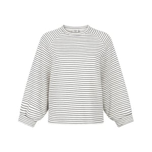 Another Label Flori stripe sweat -