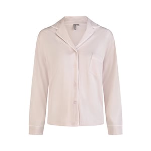 By Louise Dames pyjama set lang modal met knoopsluiting
