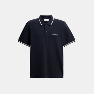 Signature Trim Polo In Organic Cotton