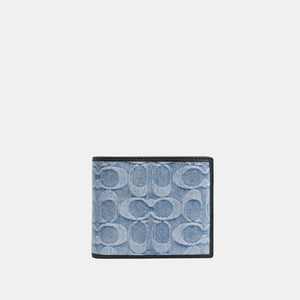 3-In-1 Wallet In Loved Signature Denim