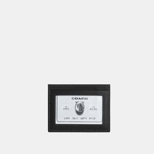Slim Id Card Case In Loved Signature Denim