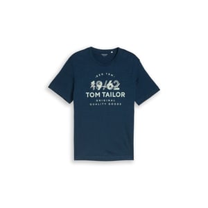 Tom Tailor Printed fine t-shirt navy