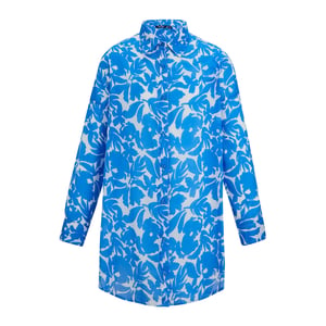 Regatta Womens/Ladies Flower Shirt (Blue)