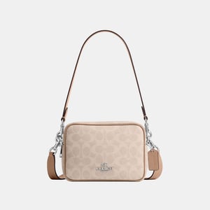 Mini Carey Crossbody Bag In Signature Canvas