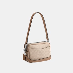 Mini Carey Crossbody Bag In Signature Canvas