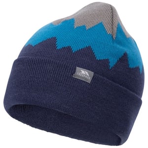 Trespass Mens Cobbler Beanie (Storm Grey/Bondi Blue/Navy)