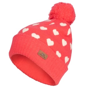 Trespass Flickor Jude Pom Pom Beanie (Jordgubbar)