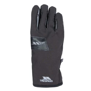 Trespass Alpini waterproof leren handschoenen voor volwassenen (Zwart)