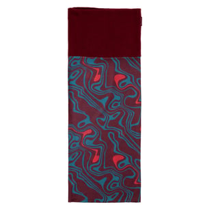 Trespass Womens/Ladies Rindell Neckwarmer (Dark Cherry Print)