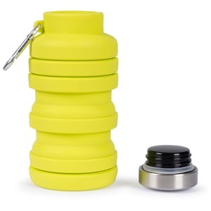 Trespass Vavo Foldable Silicone Water Bottle (Pear)