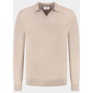Born with Appetite Polo lange mouwen heren connor knit ls bwa26105co75/2500