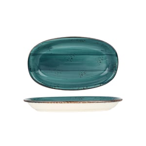 By Bone Serveerschaal harmony tropical porselein 34x20.5 cm set van 2