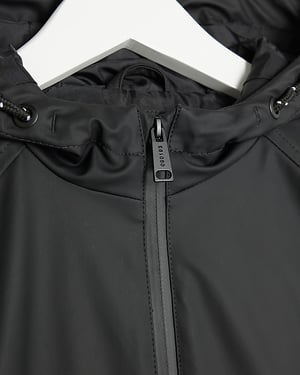 River Island Mini Boys Coat Black Raincoat