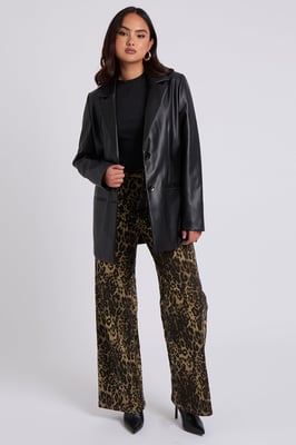 Urban Bliss PU Blazer