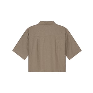 Olaf Hussein Blouse korte mouw w240307 linen