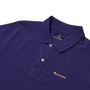 Aquascutum Active Cotton Polo Dry-fit Purple Polo Shirt