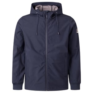 Aquascutum Active Navy Blue Shell Hybrid Hooded Jacket