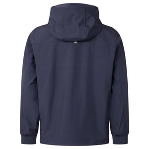 Aquascutum Active Navy Blue Shell Hybrid Hooded Jacket