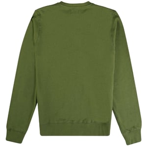 Aquascutum Active Big Logo Rundringad Armégrön Tröja