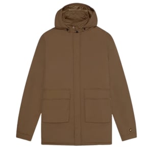 Lyle & Scott Brown Wadded Parka