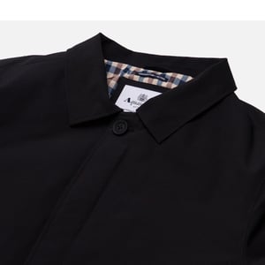 Aquascutum Active Shell Active Mid Trench Black Jacket