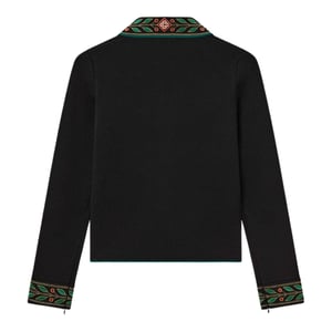 Casablanca Embroidered Laurel Black Jackets