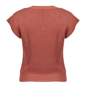 Geisha 64082-70 743 pullover lurex sleeveless stone red/gold