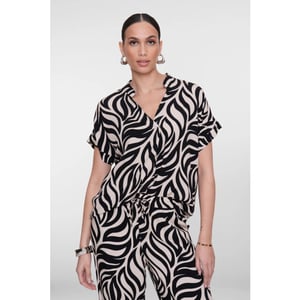 Geisha 63295-70 999 top bi-color black/sand