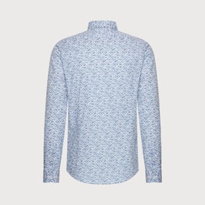 Blue Industry Het geometrisch dessin overhemd |