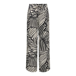 Jacqueline de Yong Jdydebbie new loose pant jrs dia ecru dessin