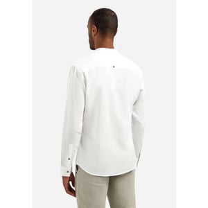 No Excess Shirt h linen granddad white