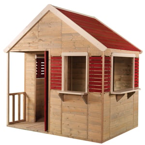 Wendi Toys Houten speelhuis krokodil 155x120x168cm -