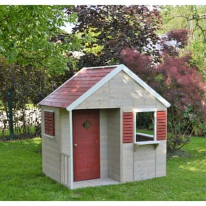 Wendi Toys Houten speelhuis krokodil 155x120x168cm -