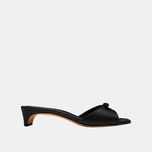 Bow Kitten Heel Sandal