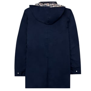 Aquascutum Active Packable Trench Navy Blue Jacket