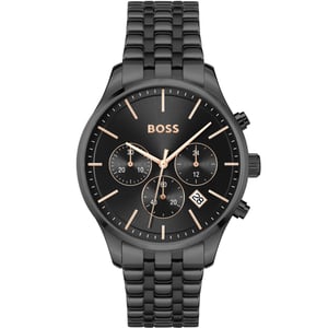 Hugo Boss Horloge Avery 1514256 Zwart