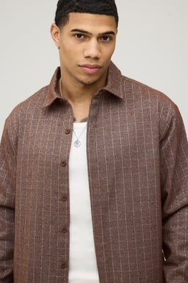 Oversized Check Overshirt
