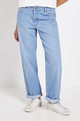 Boyfriends Ankle Grazer Fold Up Jeans