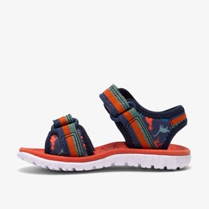 Surfing Tide T Navy Print Sandals