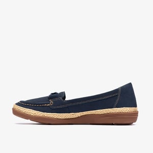 Elaina Milly Navy Nubuck Shoes