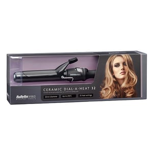 Babyliss Pro Ceramic Dial-a-heat Tong - 32mm
