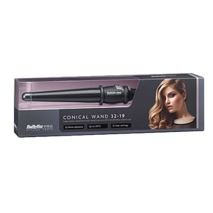 Babyliss Pro Conical Wand - Black 32-19mm Wide Barrel