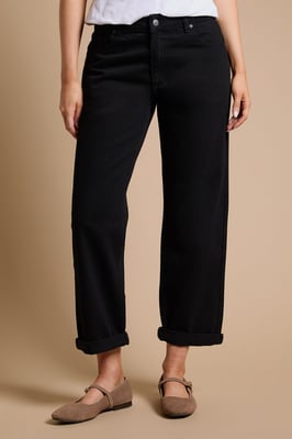 Boyfriends Ankle Grazer Fold Up Jeans