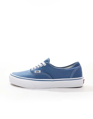 Vans autentiska sneakers i blått och vitt