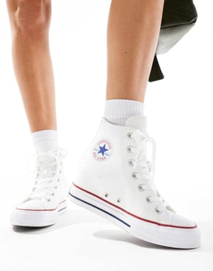 Converse Chuck Taylor All Star klossar i vitt