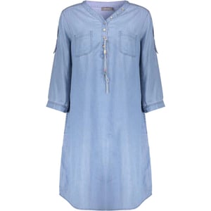 Geisha Dress bleached denim