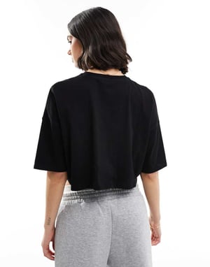 Miss Selfridge 2-pack kortärmad t-shirt i svart och vitt