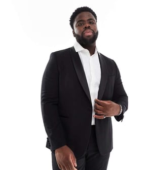 French Connection Plus slim fit middagskostymjacka