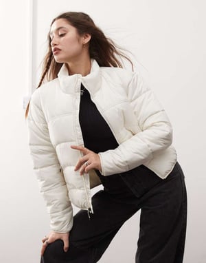 The North Face TNF 2000 pufferjacka i off white