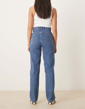 Dickies Thomasville regular fit denimjeans i klassisk blå